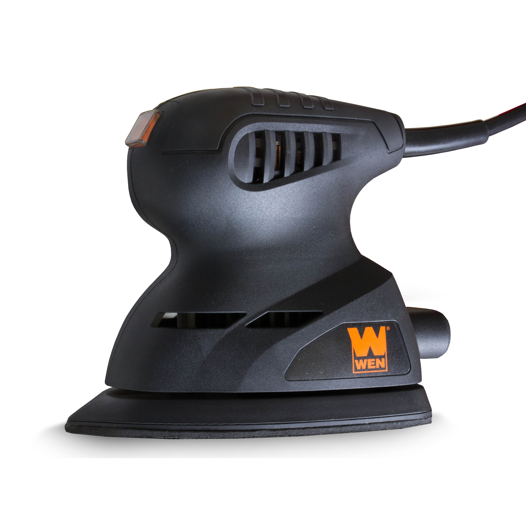 WEN Electric Detailing Palm Sander - 13,500 OPM, 1 Amp, 3.75in. x 5.5in. Pad, Lightweight, Model# 6301